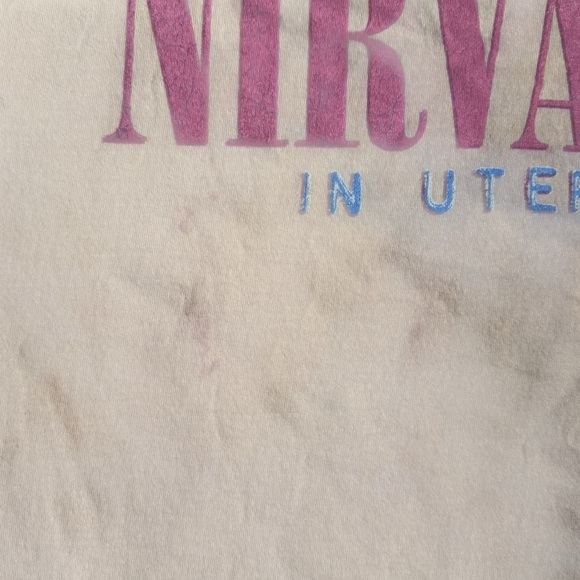 Nirvana “In Utero” Oversized Band Tee – XL (NWOT) - Picture 10 of 10